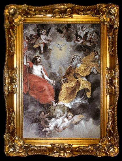framed  BALEN, Hendrick van Holy Trinity, ta009-2